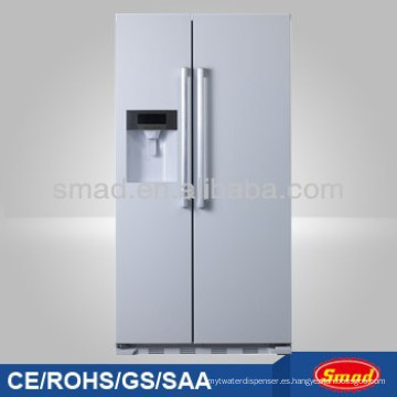 Electrodomésticos HC-670WE (N), refrigerador de lado a lado